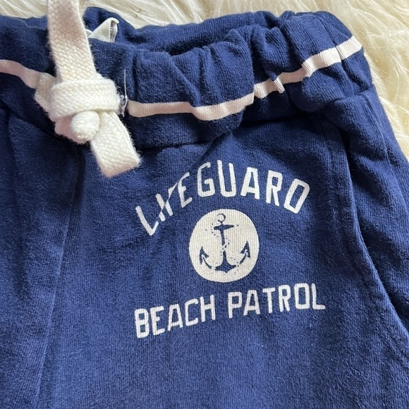 Bundle of two baby boy 18 month casual pull on elastic waist shorts blue - Picture 3 of 10